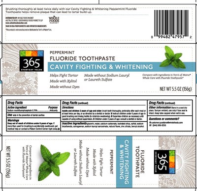 Wf Fluoride Toothpaste 2821002r1 (Wf Fluoride Toothpaste 2821002r1)